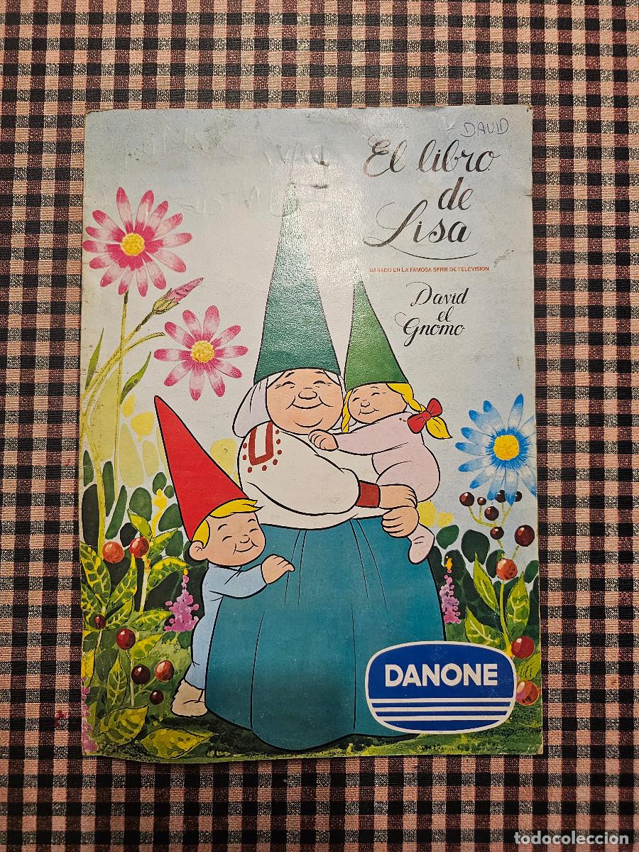 Coleccionismo &aacute;lbum: &Aacute;lbum de cromos 'David el Gnomo. El libro de Lisa' (Danone, 1985)