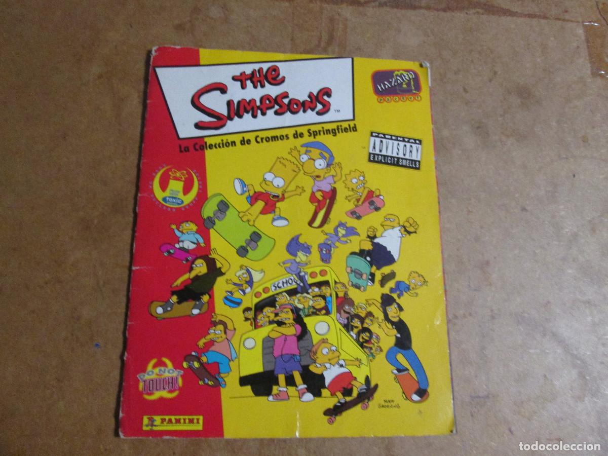 Coleccionismo &aacute;lbum: album completo the Simpsons, la colecci&oacute;n de cromos de Springfield, Panini