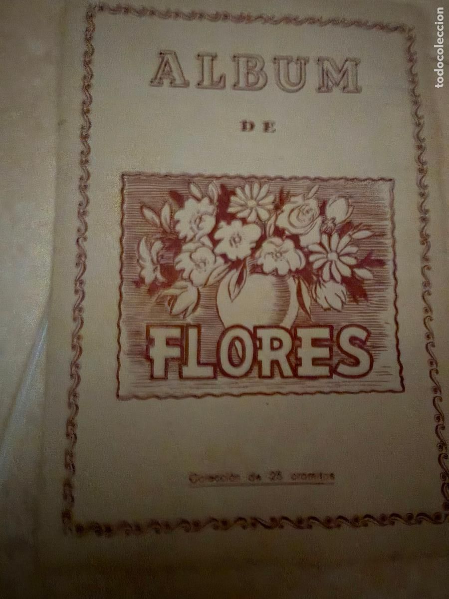 Sammeln Sammelalbum: &Aacute;lbum flores casulleras
