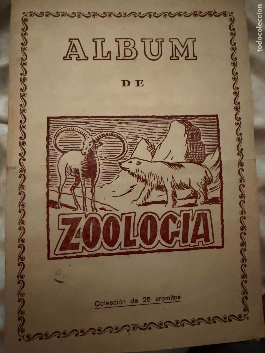 Coleccionismo &aacute;lbum: &Aacute;lbum zoolog&iacute;a casulleras