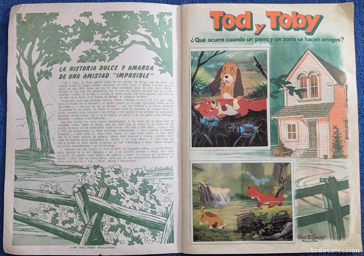 Coleccionismo &aacute;lbum: Tod y Toby - PANINI (1981) &iexcl;Completo! - Foto 2