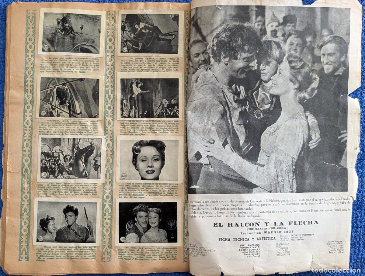 Coleccionismo &aacute;lbum: El halc&oacute;n y la flecha - Cliper (1953) &iexcl;Completo! - Foto 11