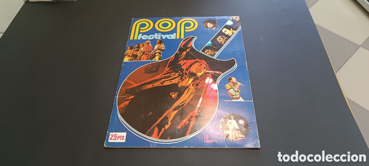 Coleccionismo &aacute;lbum: ALBUM COMPLETO - &rdquo; POP FESTIVAL &rdquo; - EDITORIAL FHER 1980 - 178 CROMOS - MUY BUEN ESTADO - DIFICIL -