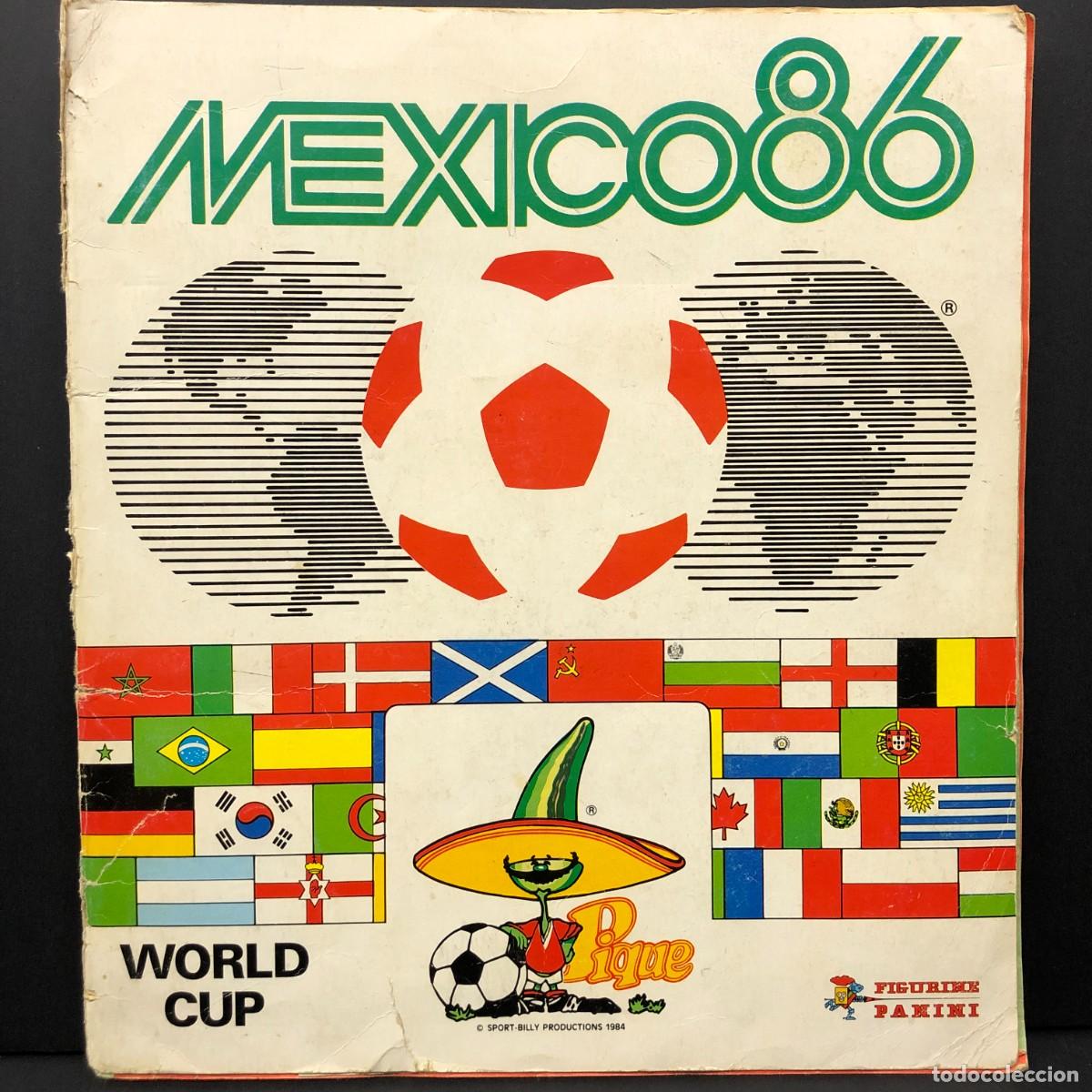 Coleccionismo &aacute;lbum: &Aacute;LBUM DE CROMOS - MEXICO 86 - MUNDIAL DE FUTBOL - WORLD CUP - COMPLETO - PANINI - FALTA 1 CROMO / 2