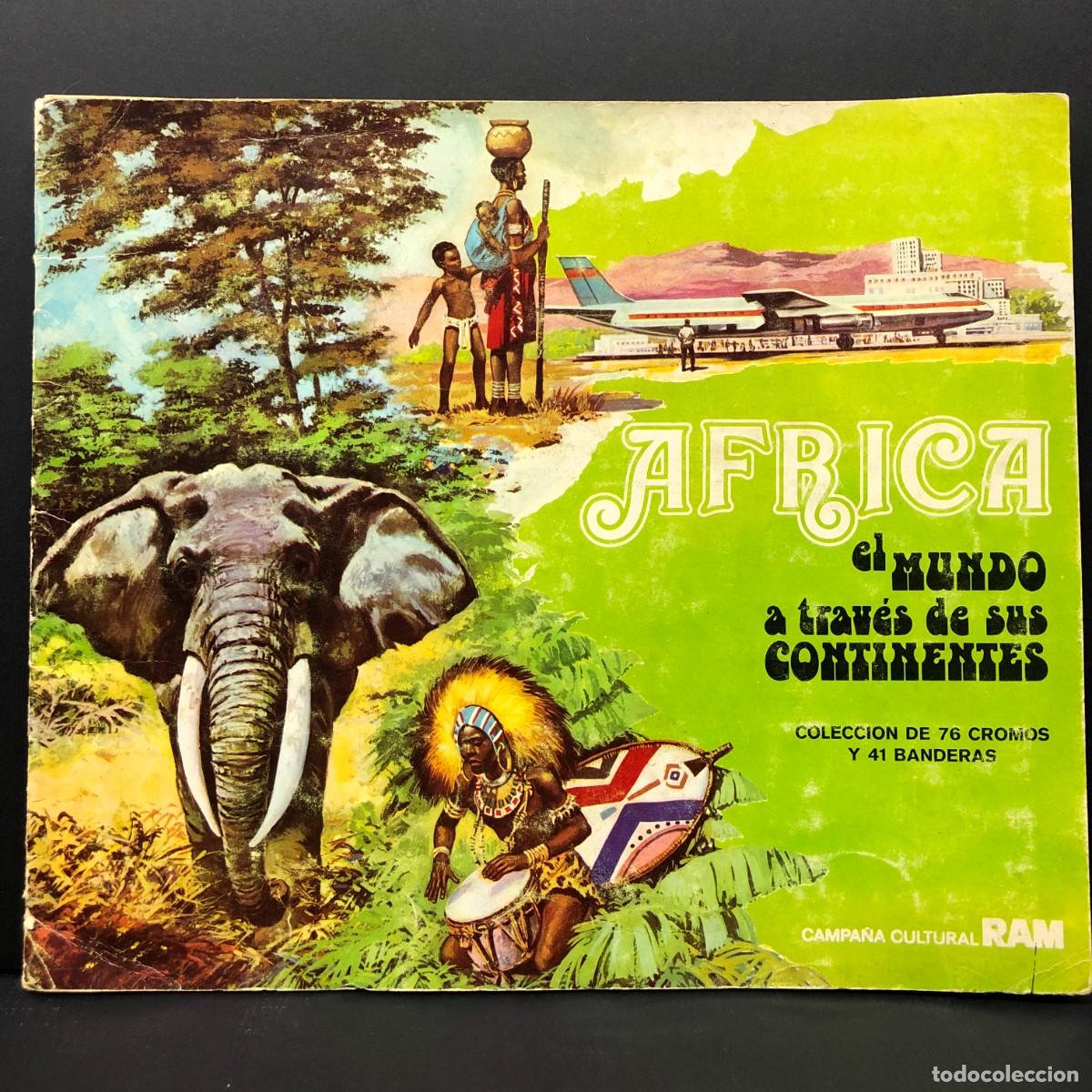 Coleccionismo &aacute;lbum: &Aacute;LBUM DE CROMOS - AFRICA - EL MUNDO A TRAV&Eacute;S DE SUS CONTINENTES - RAM - COMPLETO - RARO / 8