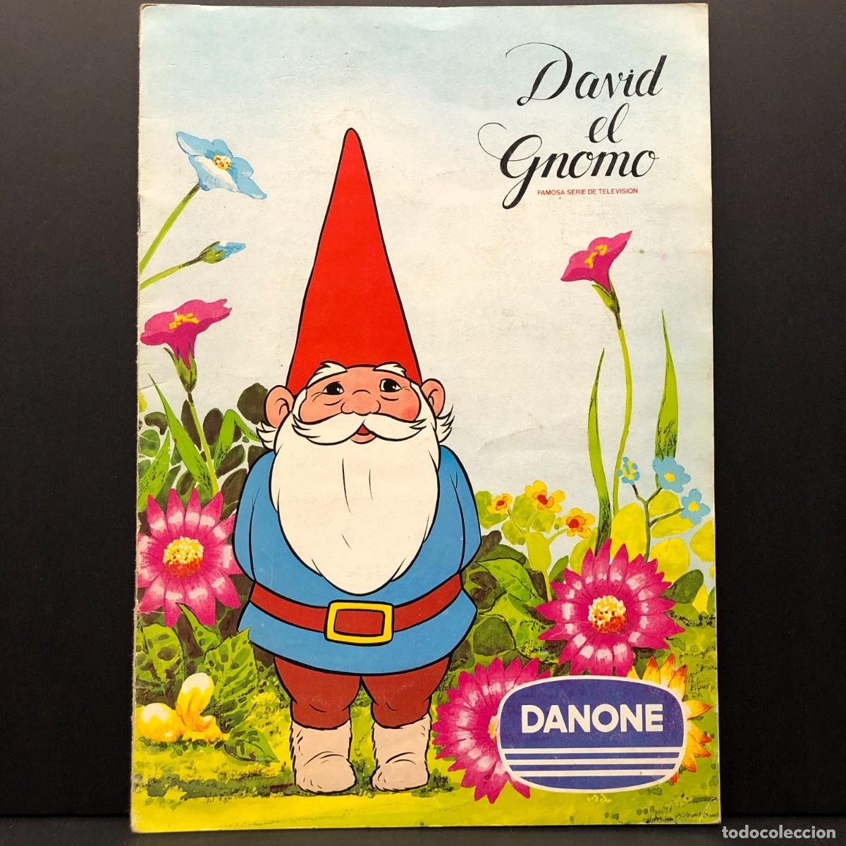 Coleccionismo &aacute;lbum: &Aacute;LBUM DE CROMOS - DAVID EL GNOMO - DANONE - COMPLETO / 12