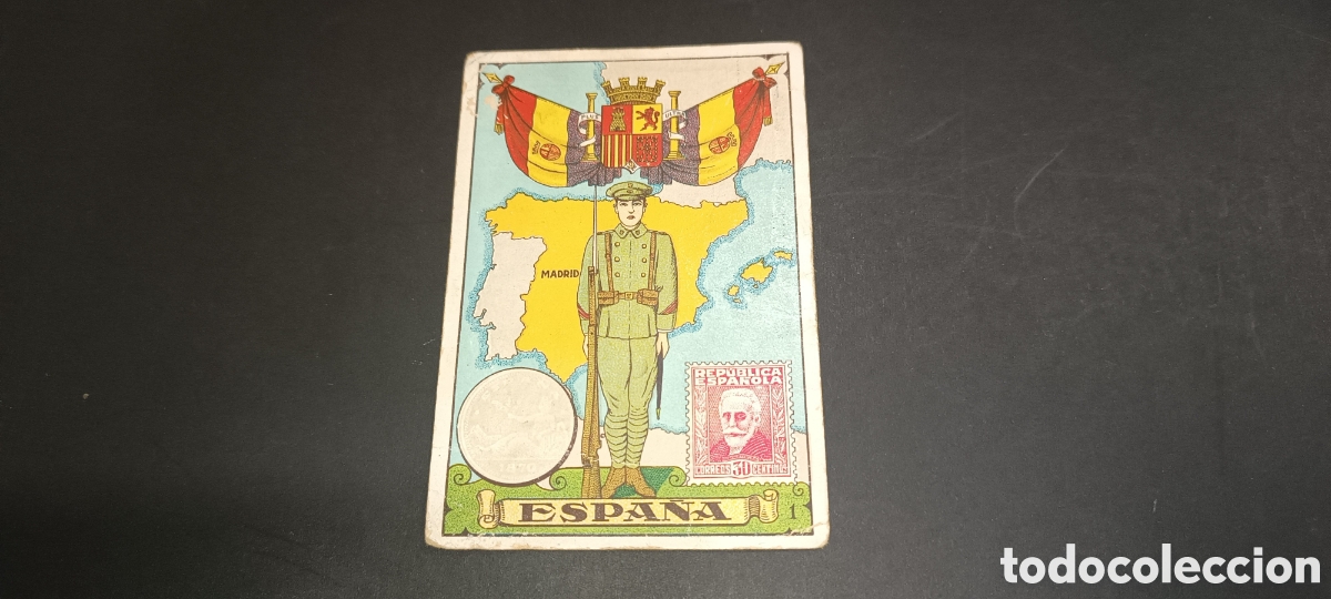 Coleccionismo &aacute;lbum: COLECCION COMPLETA DE 50 CROMOS - &rdquo; SOLDADO - SELLO - BANDERA Y MONEDA &rdquo; - HIJOS DE RAFAEL REIG -