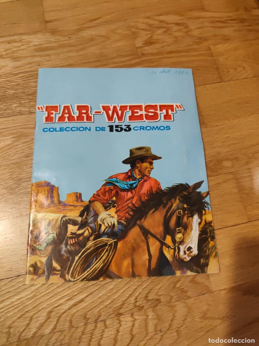 Coleccionismo &aacute;lbum: ALBUM FAR WEST COMPLETO CHOCOLATES SOLE