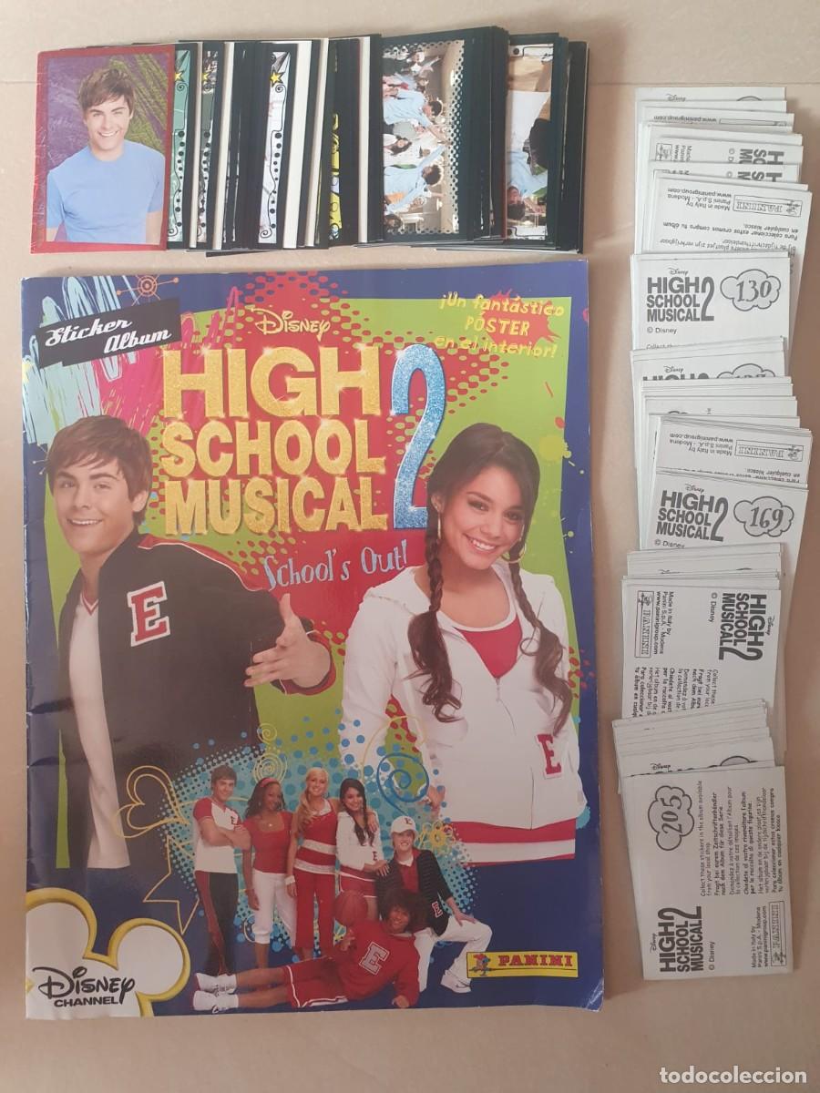 Coleccionismo &aacute;lbum: HIGH SCHOOL MUSICAL 2 SCHOOLS OUT PANINI 2007 COMPLETA CROMOS SIN PEGAR