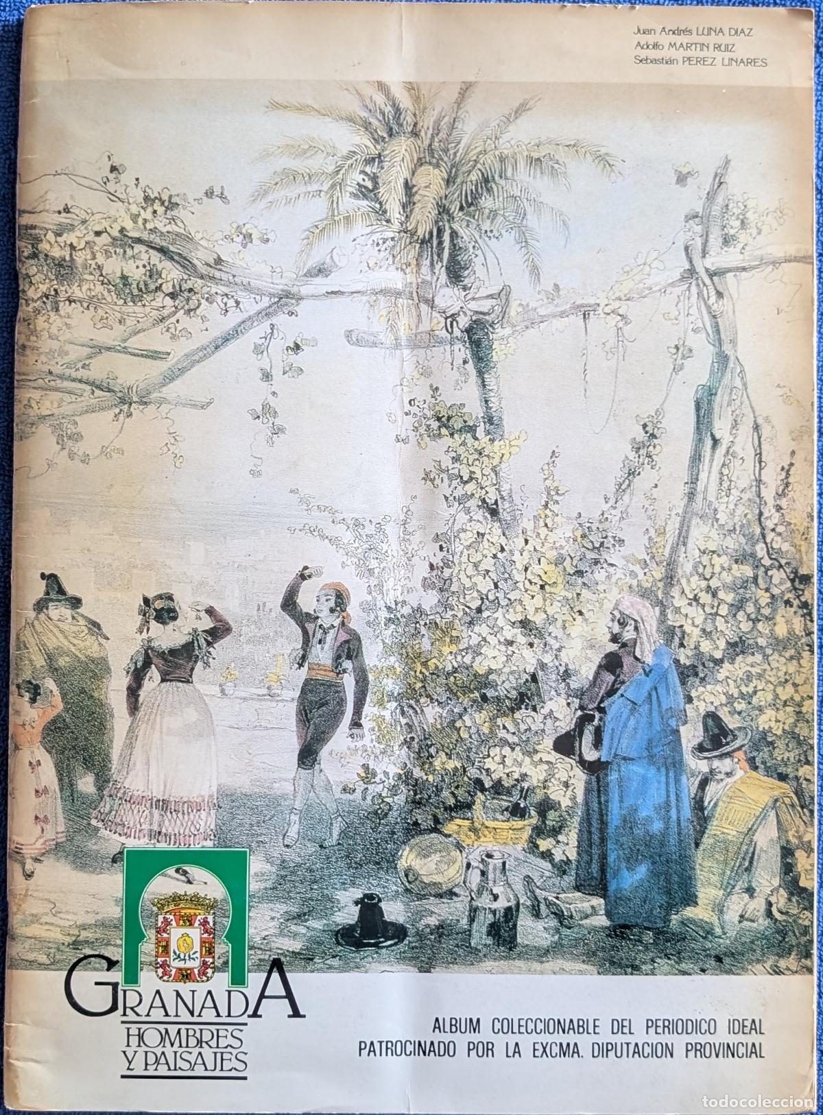 Coleccionismo &aacute;lbum: Granada - Hombres y paisajes - IDEAL (1987) &iexcl; Completo!