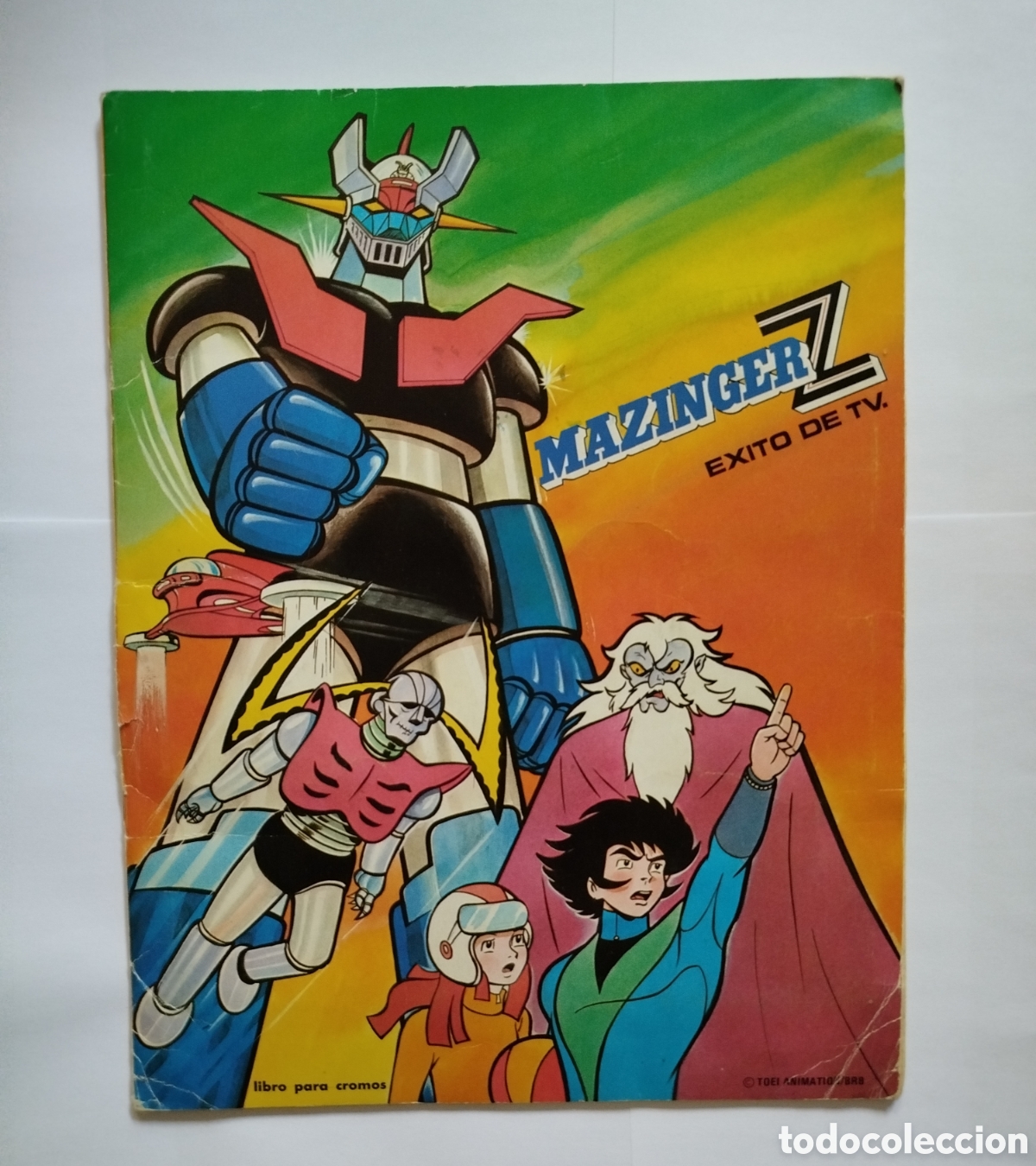 Coleccionismo &aacute;lbum: 1978 FHER ALBUM COMPLETO DE CROMOS MAZINGER Z TOEI &Eacute;XITO DE TV