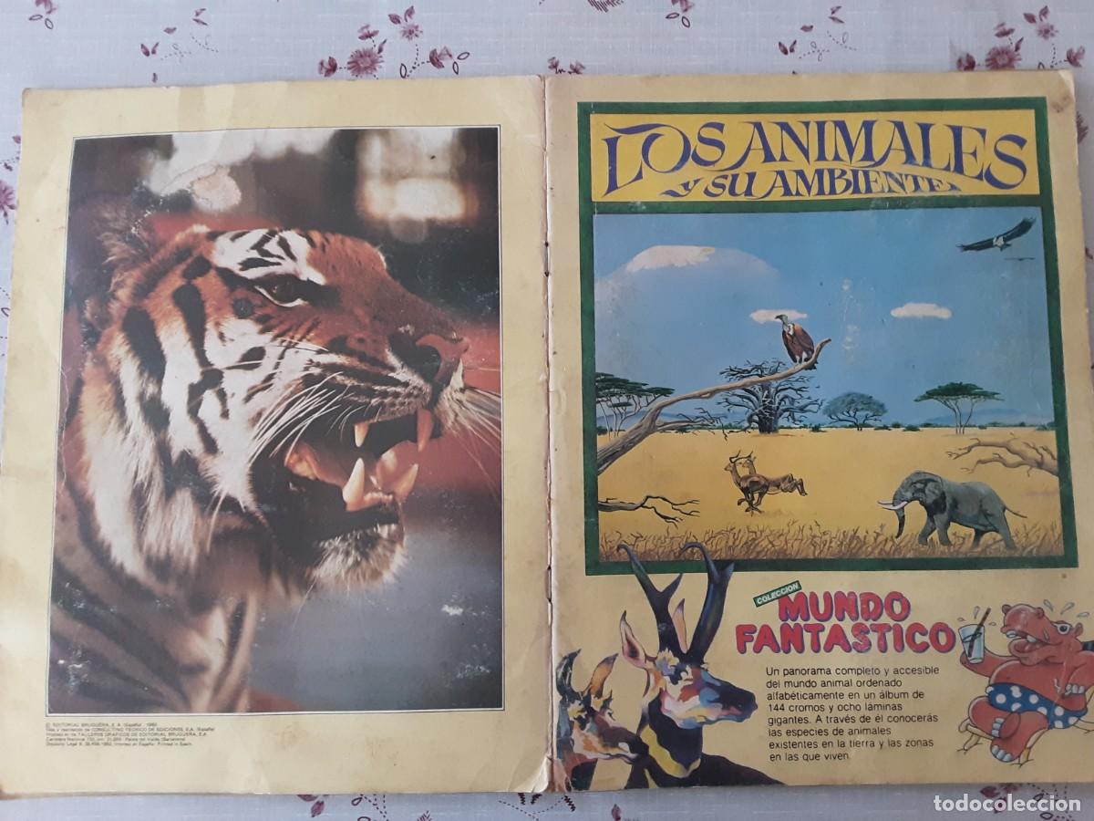 Coleccionismo &aacute;lbum: Los animales y su ambiente, &aacute;lbum completo. 72 cromos