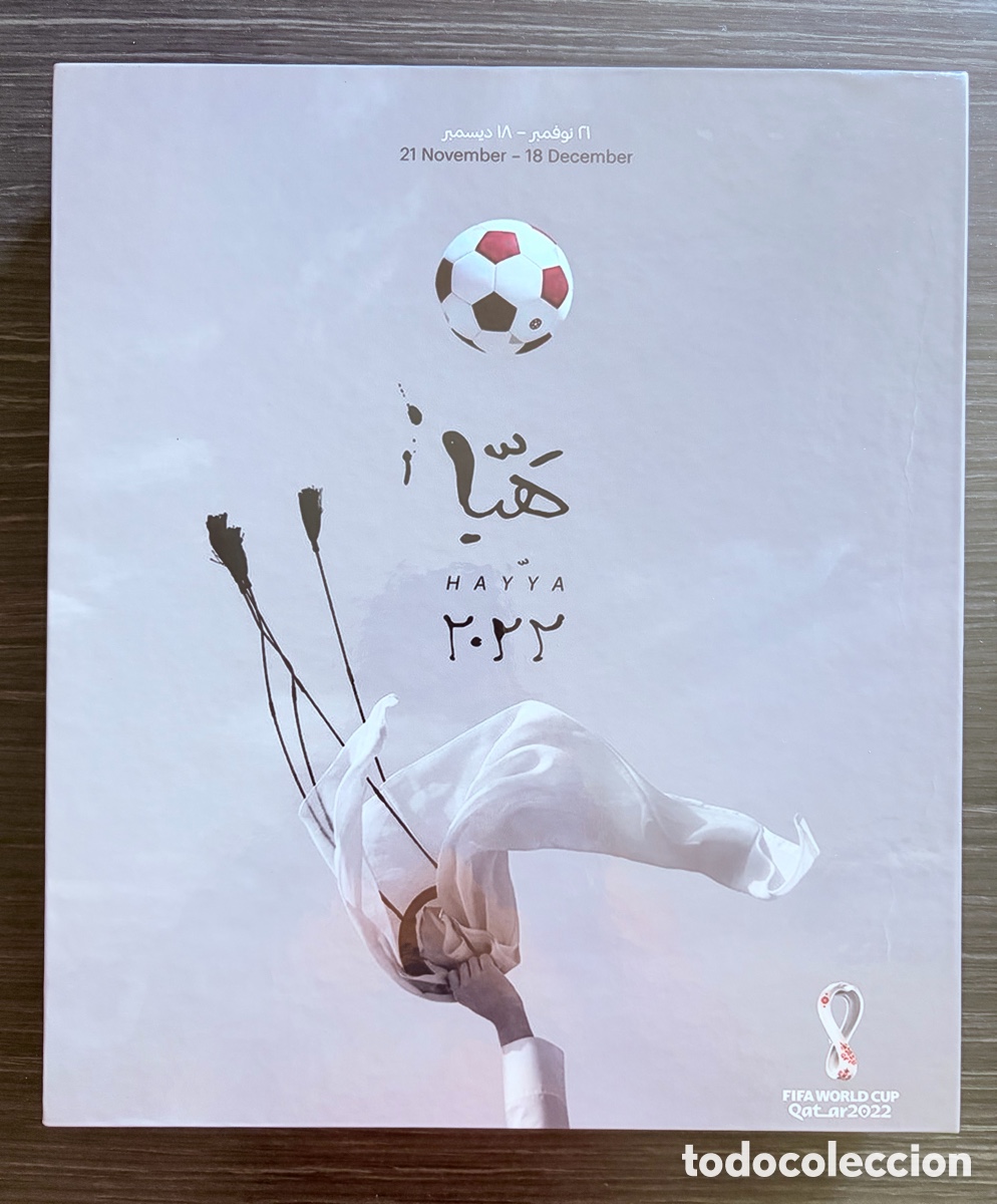 Coleccionismo &aacute;lbum: Panini Box WC Qatar 2022 Oryx Completo Ed. Suiza