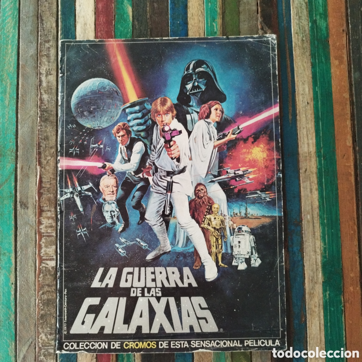 Coleccionismo &aacute;lbum: ALBUM COMPLETO LA GUERRA DE LAS GALAXIAS PACOSA 2