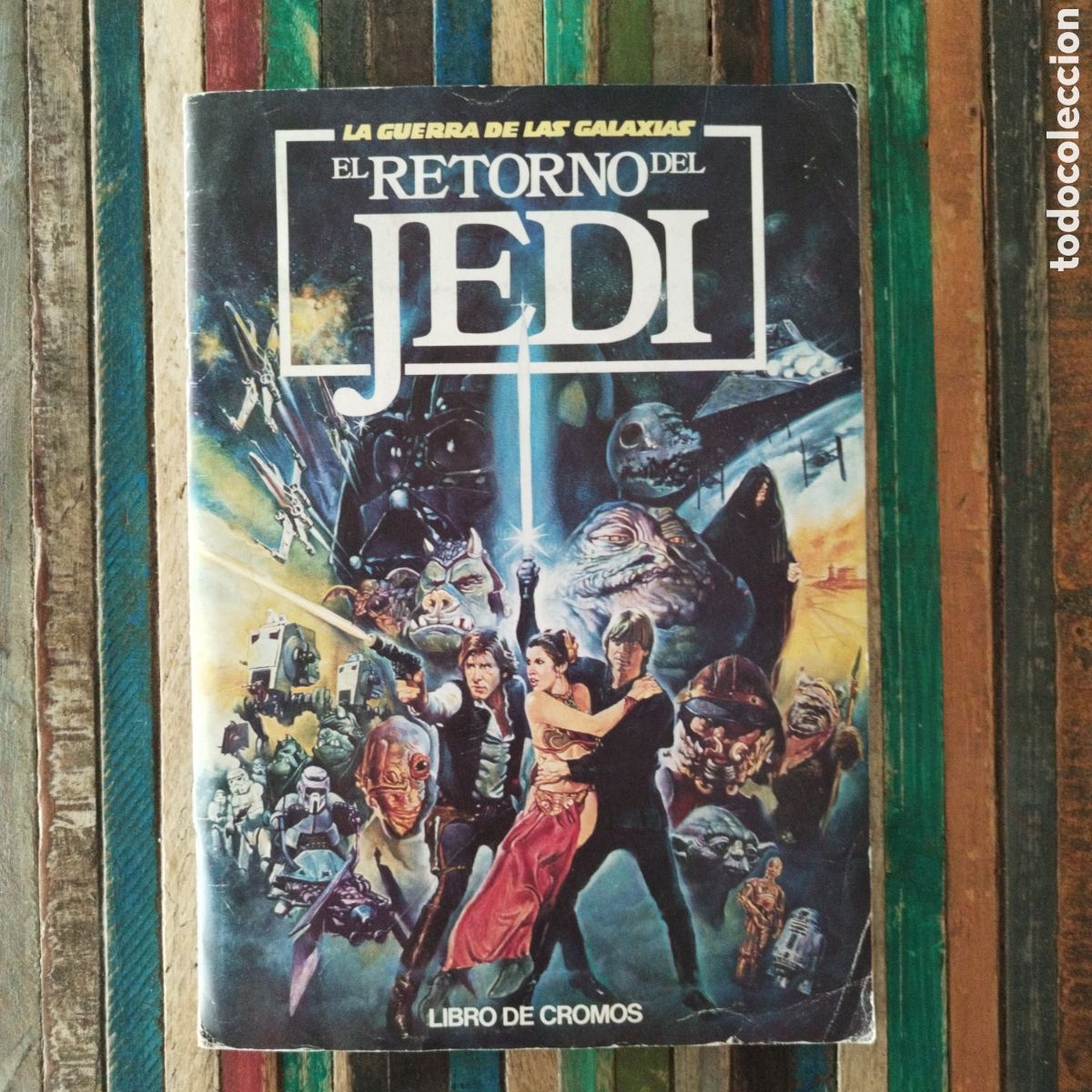 Coleccionismo &aacute;lbum: ALBUM COMPLETO EL RETORNO DEL JEDI , EDITORIAL PACOSA 2