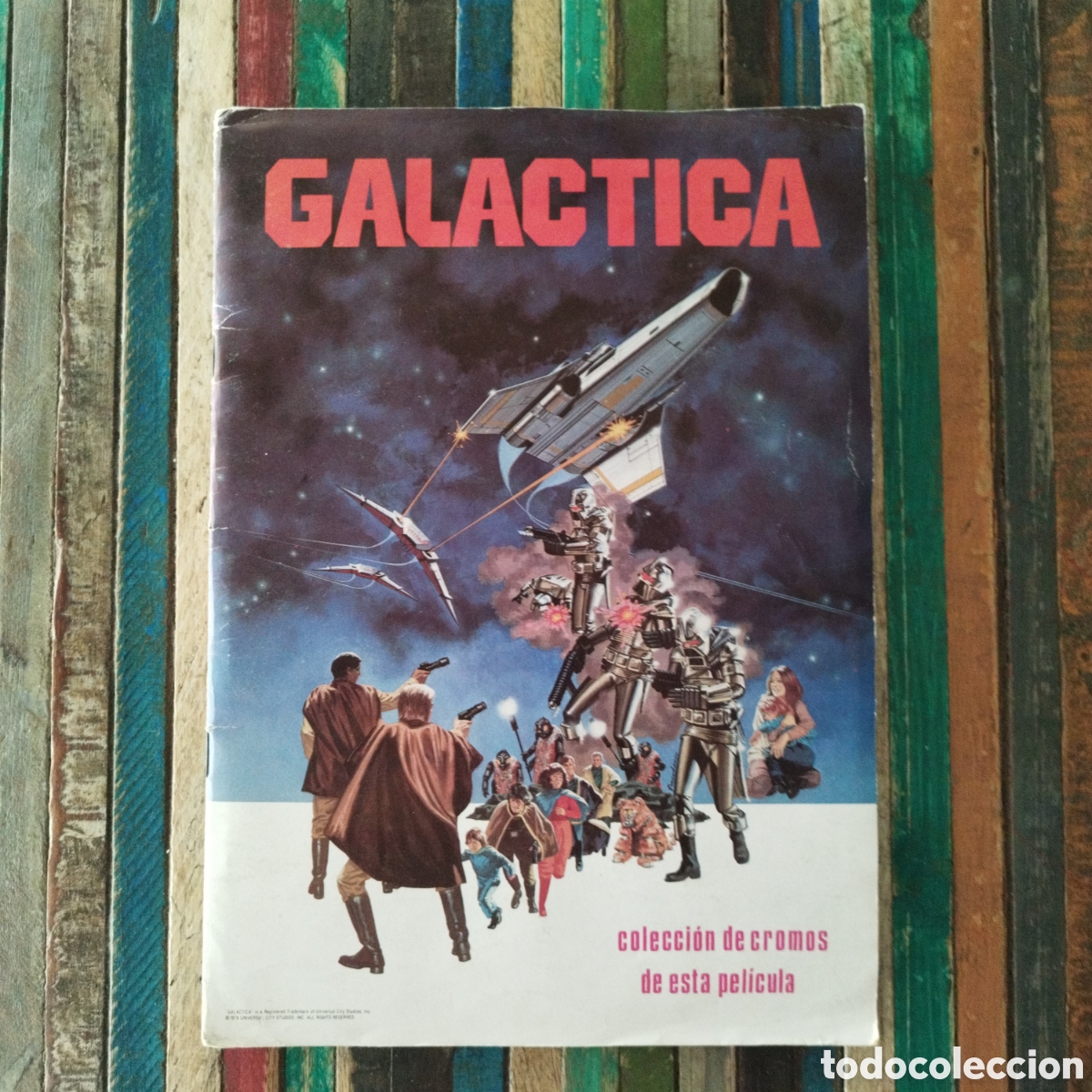 Coleccionismo &aacute;lbum: ALBUM COMPLETO GAL&Aacute;CTICA, MUY BUEN ESTADO EDITORIAL MAGA