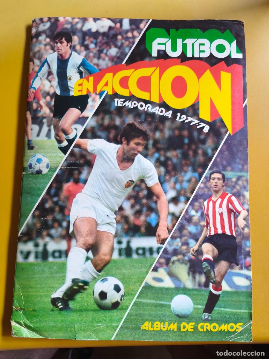 Coleccionismo &aacute;lbum: futbol accion temporada 1977 78, liga