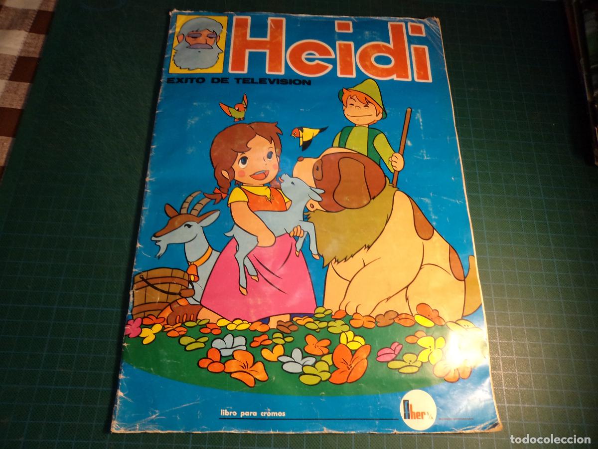 Coleccionismo &aacute;lbum: Heidi. Exito de television. Completo. Fher. Tiene las grapas oxidadas.