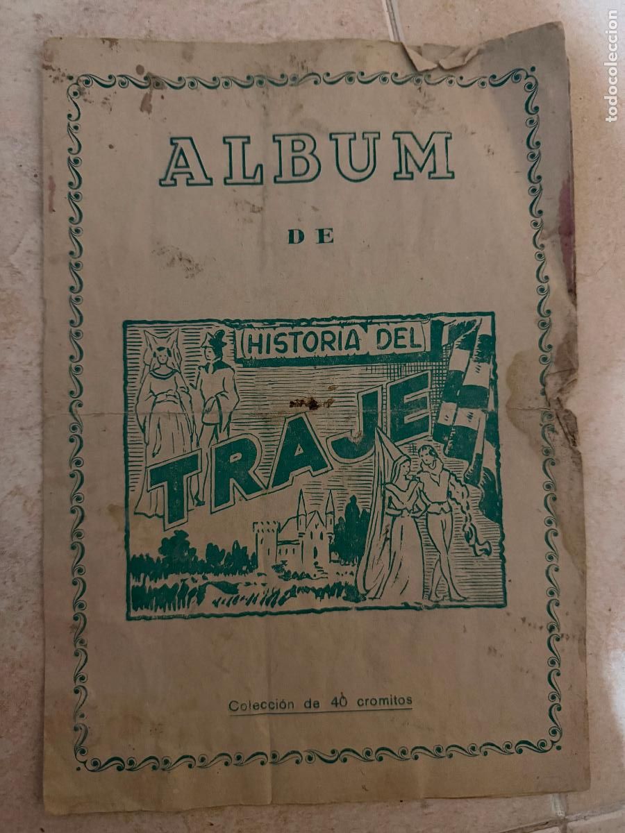 Coleccionismo &aacute;lbum: &Aacute;lbum historia del traje casulleras