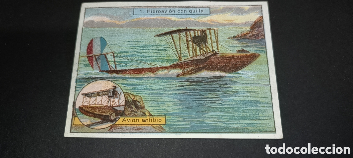 Coleccionismo &aacute;lbum: ANTIGUA COLECCION COMPLETA DE 20 CROMOS - &rdquo; AVIACION &rdquo; - MAGNIFICO ESTADO