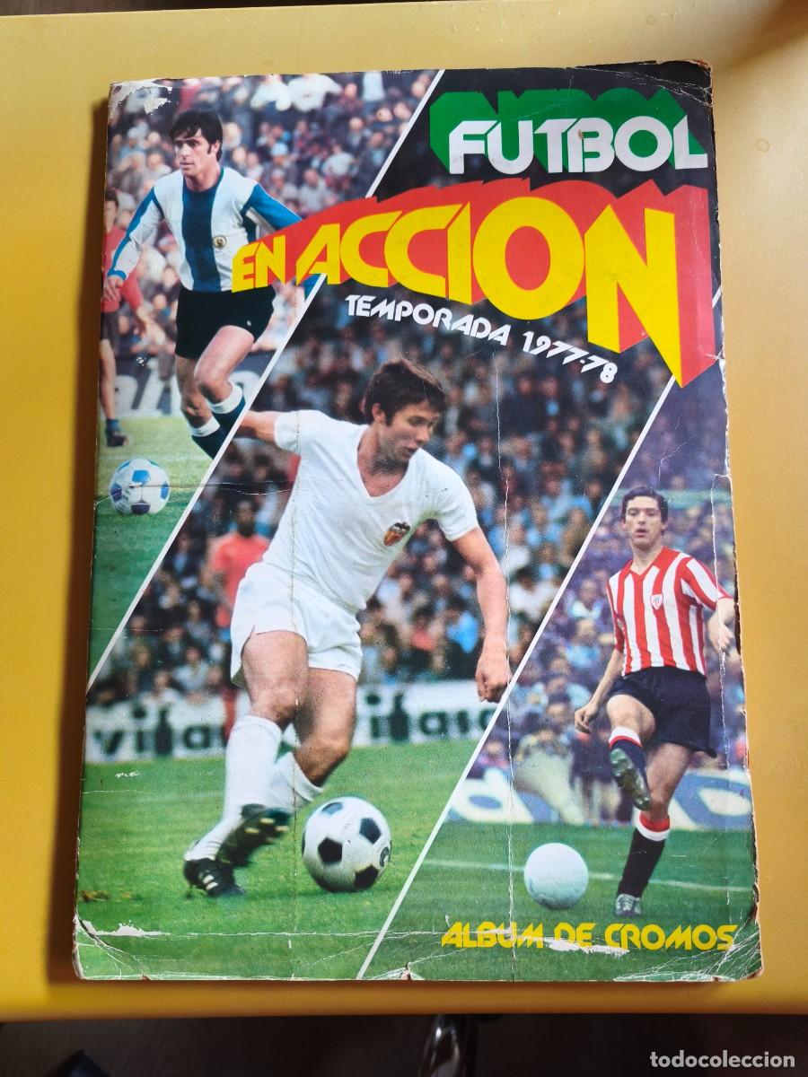 Coleccionismo &aacute;lbum: liga 1977 78, futbol accion