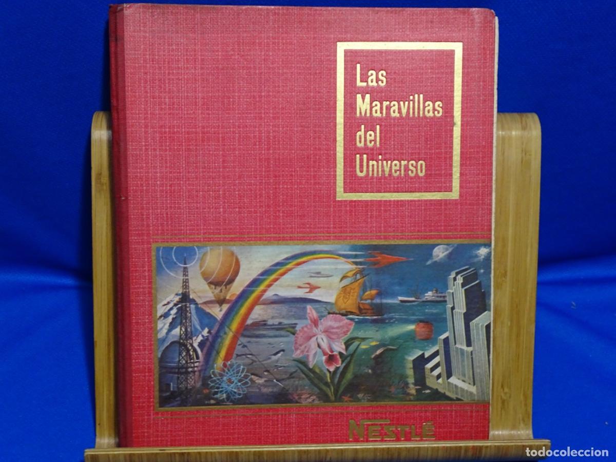 Coleccionismo &aacute;lbum: ALBUM LAS MARAVILLAS DEL UNIVERSO. 1955. 77 PAG. COMPLETO.