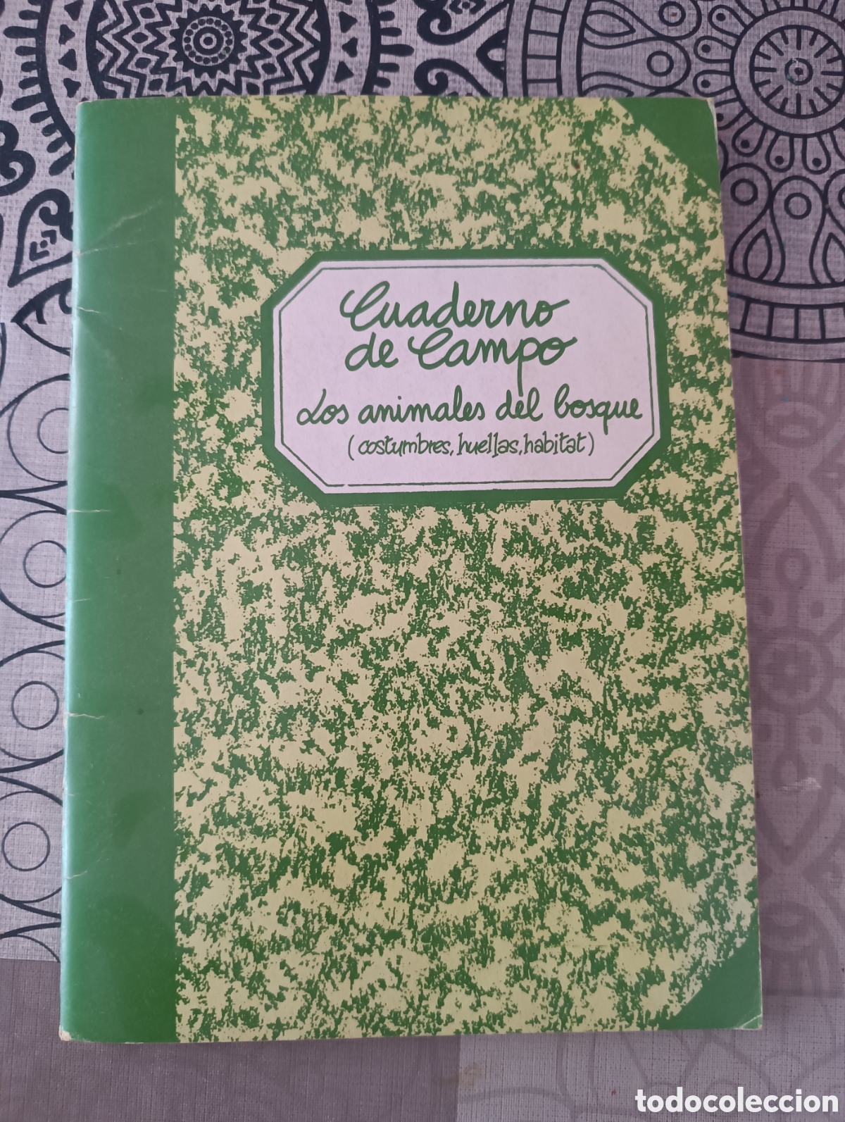 Coleccionismo &aacute;lbum: Album antiguo Cuaderno de campo de 1986