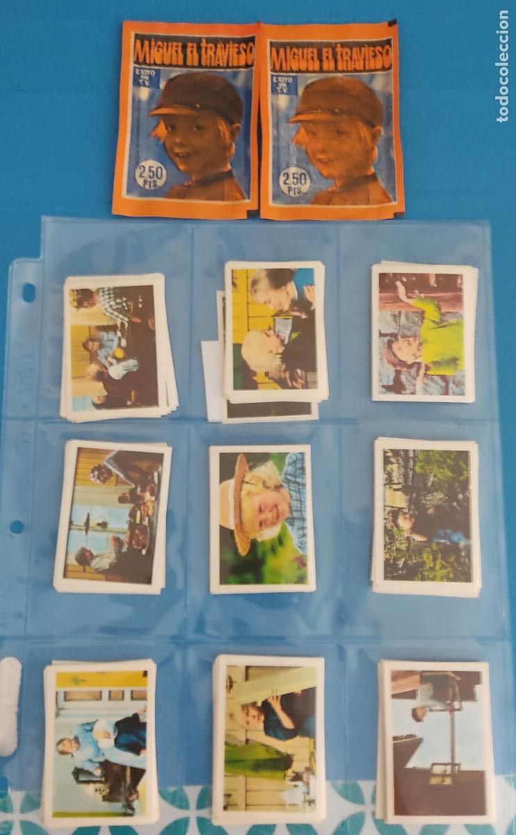 Coleccionismo &aacute;lbum: COLECCION COMPLETA DE MIGUEL EL TRAVIESO SIN PEGAR CON 180 CROMOS SIN ALBUM A&Ntilde;O 1977
