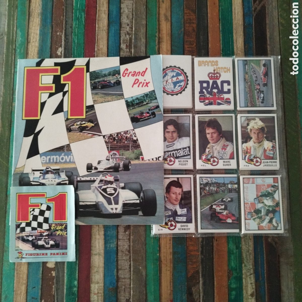 Coleccionismo &aacute;lbum: PANINI GRAND PRIX (1980) , COLECCION COMPLETA SIN PEGAR + ALBUM NUEVO MBE + SOBRE SIN ABRIR