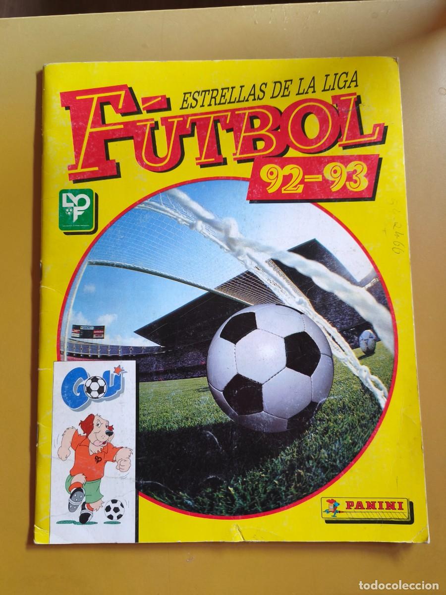 Coleccionismo &aacute;lbum: estrellas de la liga futbol 92 93, 1992 93