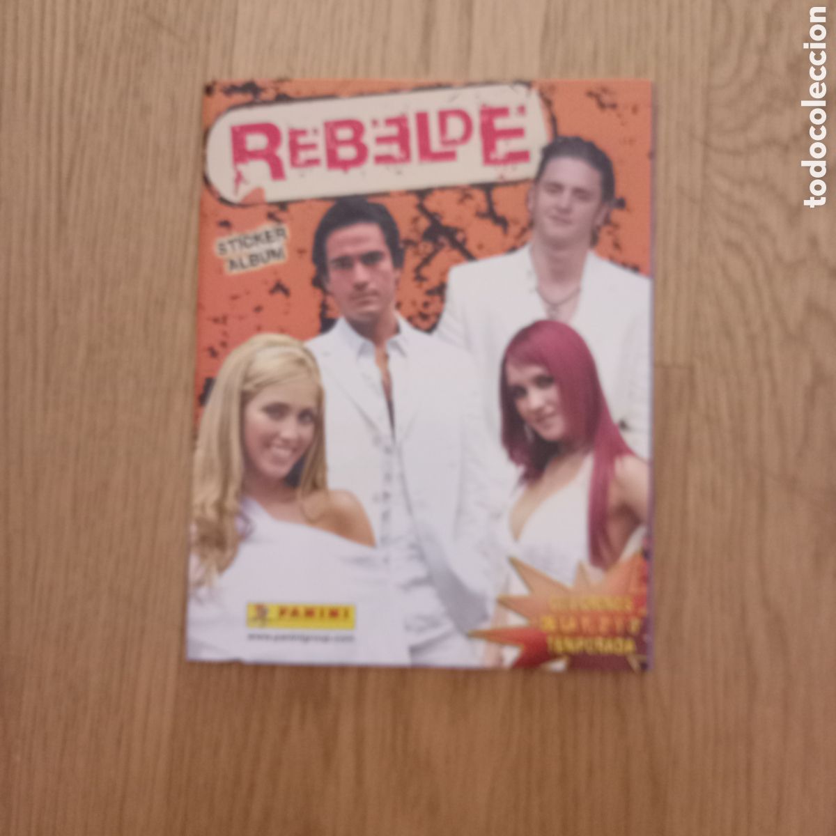 Coleccionismo &aacute;lbum: Album Panini Rebelde completo e impecable