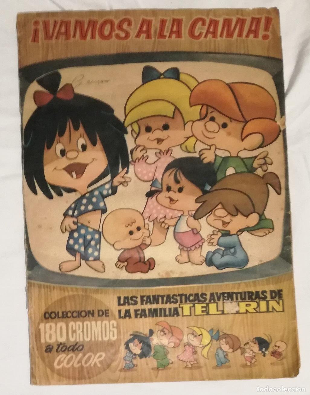 Coleccionismo &aacute;lbum: Album Vamos a la cama. La familia Telerin; Bruguera - Completo