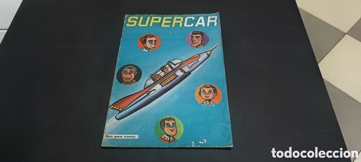 Coleccionismo &aacute;lbum: ALBUM DE CROMOS - &rdquo; SUPERCAR - FIREBALL XL5 - FHER 1965 - COMPLETO - 120 CROMOS