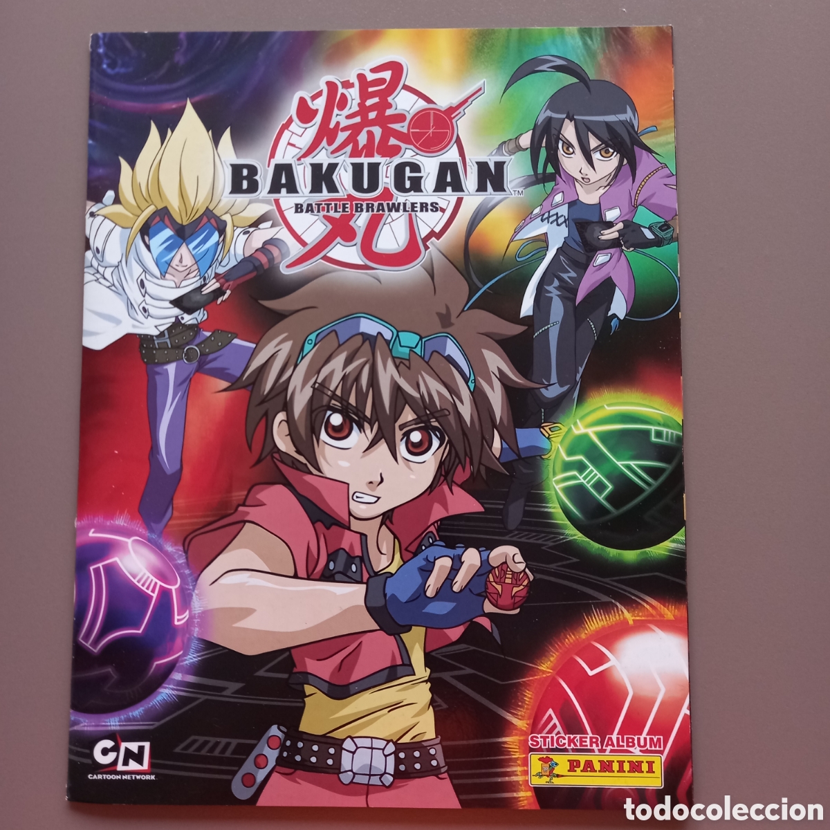 Coleccionismo &aacute;lbum: Album completo Panini Bakugan en perfecto estado
