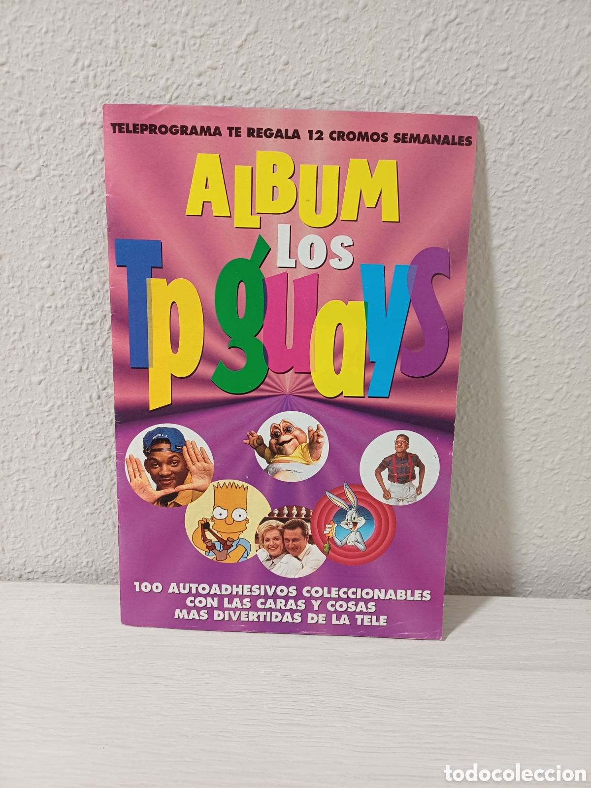 Coleccionismo &aacute;lbum: &Aacute;LBUM ADHESIVOS, CROMOS, LOS TP GUAYS COMPLETO, TELEPROGRAMA, PERSONAJES DE LA TELE A&Ntilde;OS 90