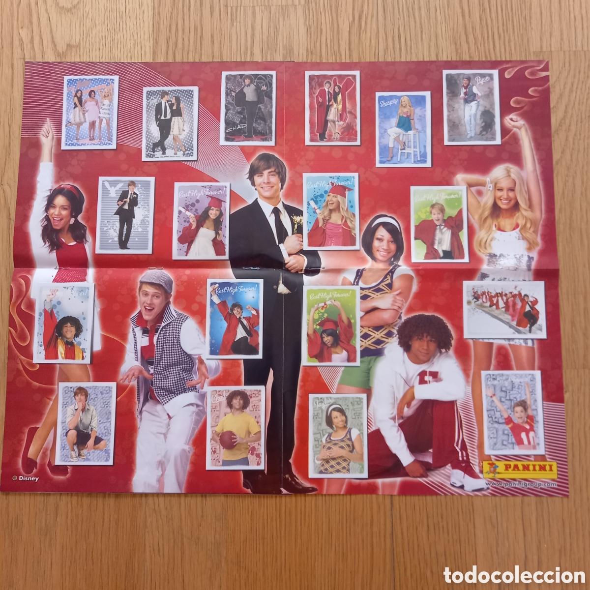Coleccionismo &aacute;lbum: Album completo Panini High School Musical 3