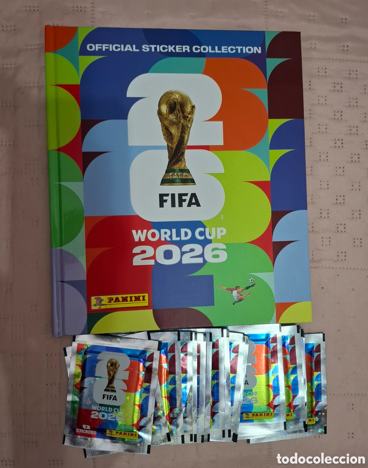Coleccionismo &aacute;lbum: Album tapa dura mundial 2026 panini + 20 sobres