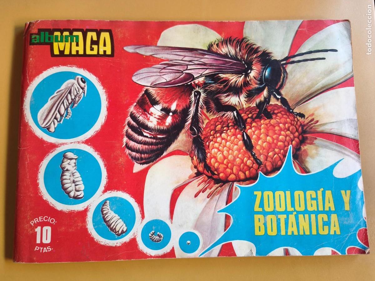 Coleccionismo &aacute;lbum: zoologia y botanica, album maga