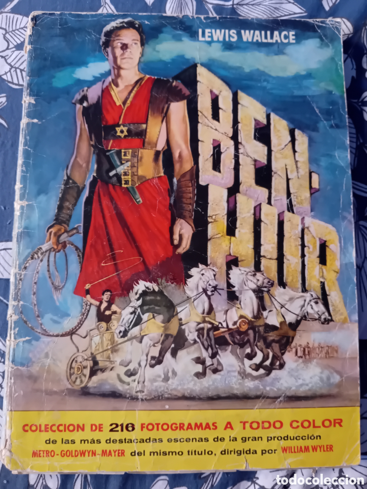 Coleccionismo &aacute;lbum: &Aacute;lbum de cromos de Ben-Hur publicado por la Editorial Bruguera en 1960