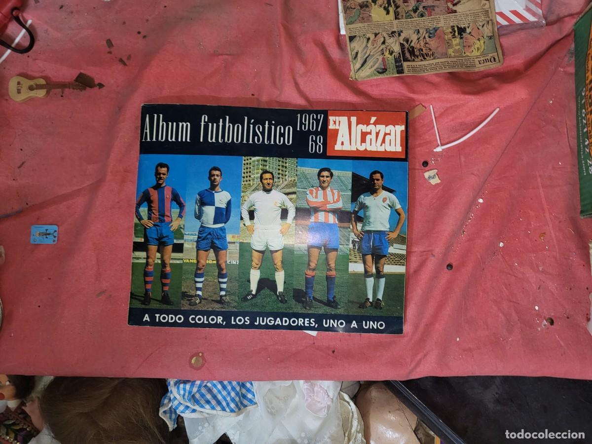 Coleccionismo &aacute;lbum: ALB&Uacute;M FUTBOL&Iacute;STICO 1967/68 EL ALC&Aacute;ZAR COMPLETO