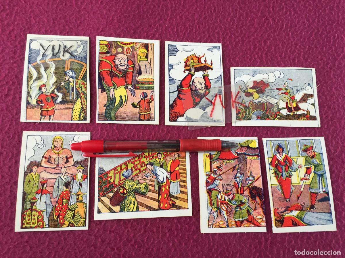 Coleccionismo &aacute;lbum: RARA COLECCION COMPLETA DE 8 CROMOS DE LA LAMPARA MARAVILLOSA DE LA EDITORIAL EL GATO NEGRO -A&Ntilde;OS 20
