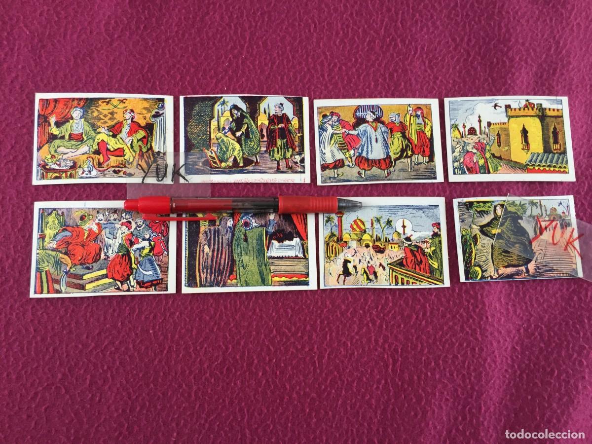 Coleccionismo &aacute;lbum: RARA COLECCION COMPLETA DE 8 CROMOS DE LA VENGANZA DEL VISIR - EDITORIAL EL GATO NEGRO -A&Ntilde;OS 20