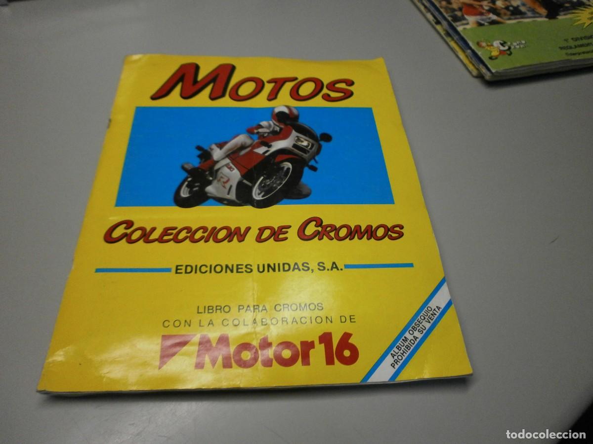 Coleccionismo &aacute;lbum: album completo motor 16 motos