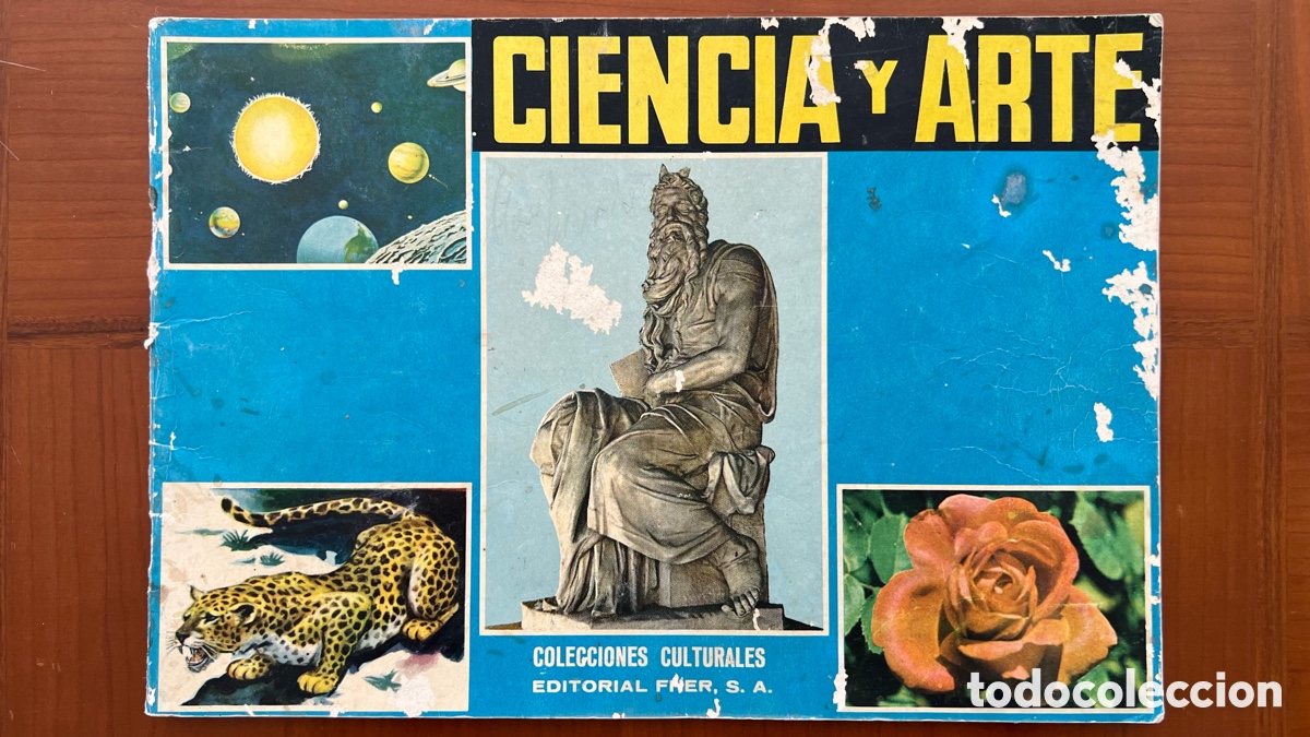 Coleccionismo &aacute;lbum: ALBUM LIBRO FHER CIENCIA Y ARTE COLECCIONES CULTURALES 1967. COMPLETO. CROMOS IMPRESOS.