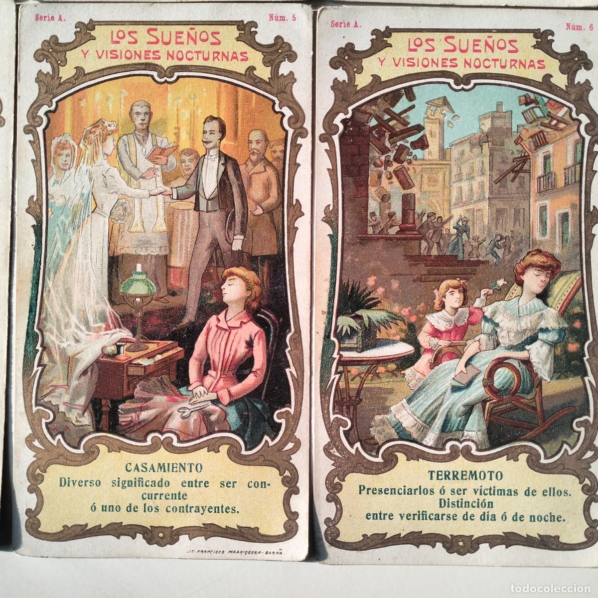 Coleccionismo &aacute;lbum: Col. Completa. LOS SUE&Ntilde;OS. Publicidad chocolate Pi. 1920