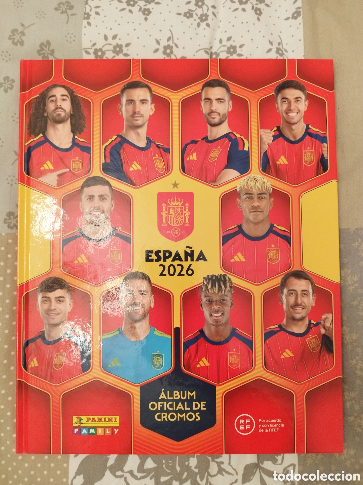Coleccionismo &aacute;lbum: Espa&ntilde;a 2026 F&Uacute;TBOL COMPLETO