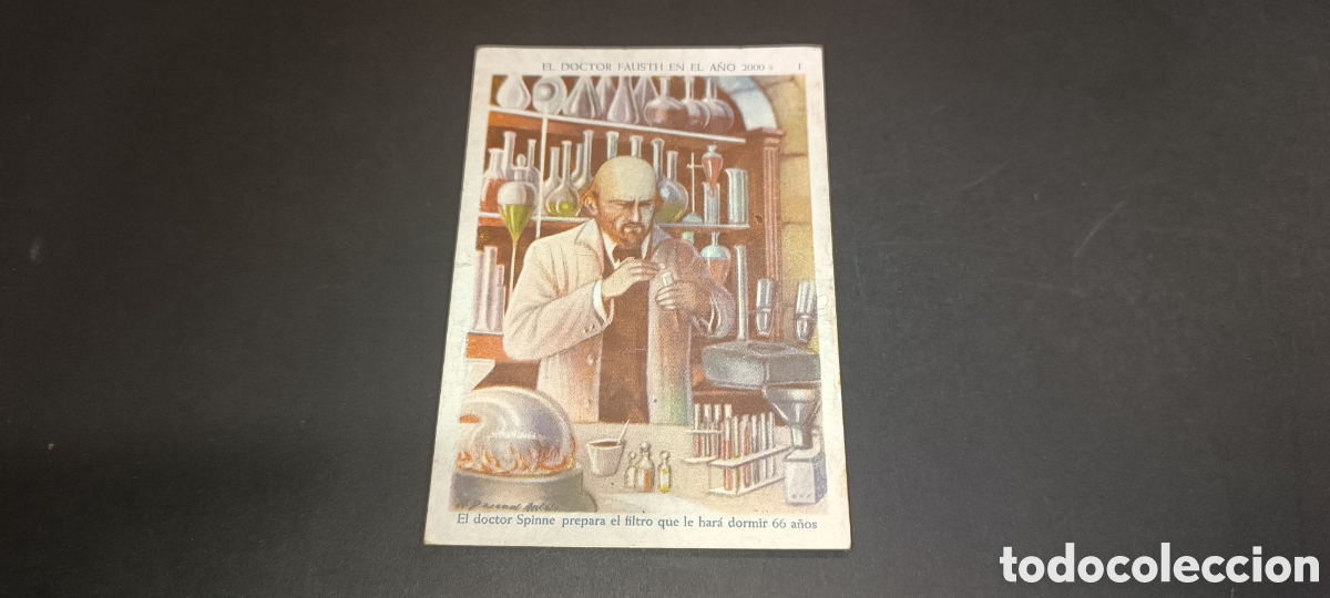 Coleccionismo &aacute;lbum: COLECCION COMPLETA DE 24 CROMOS - &rdquo; EL DOCTOR FAUSTH EN EL A&Ntilde;O 2000 &rdquo; - A&Ntilde;OS 30 - CHOCOLATES JUNCOSA