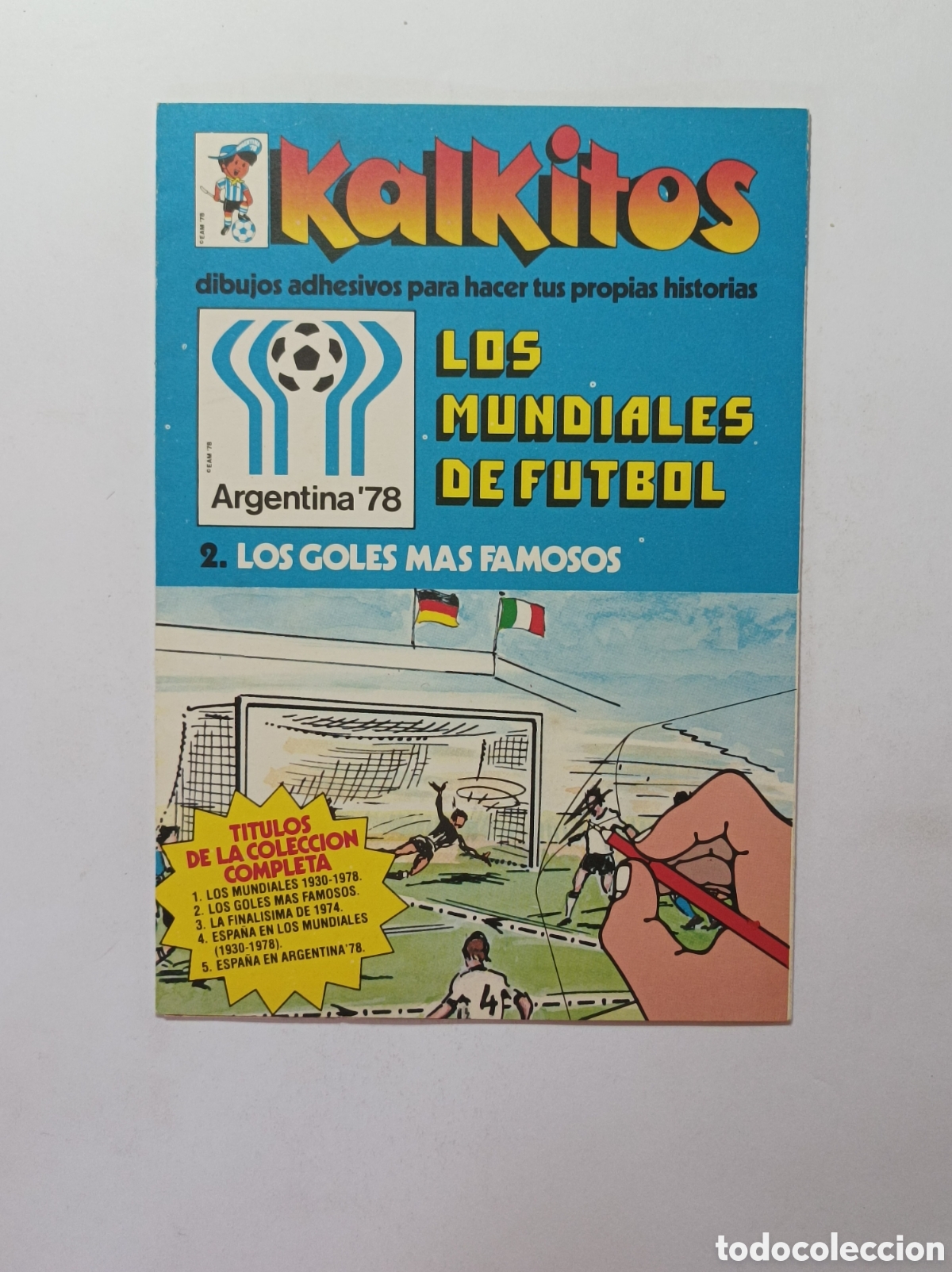 Coleccionismo &aacute;lbum: KALKITOS. ARGENTINA 78. LOS MUNDIALES DE FUTBOL. NUEVO.