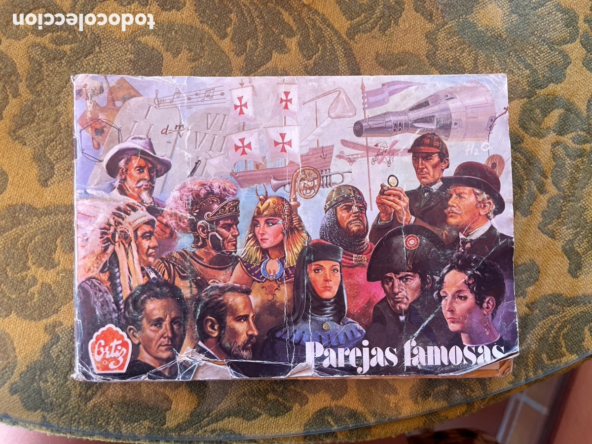 Coleccionismo &aacute;lbum: &Aacute;lbum de cromos Parejas Famosas Clesa COMPLETO - Antiguo - A&ntilde;os 60/70