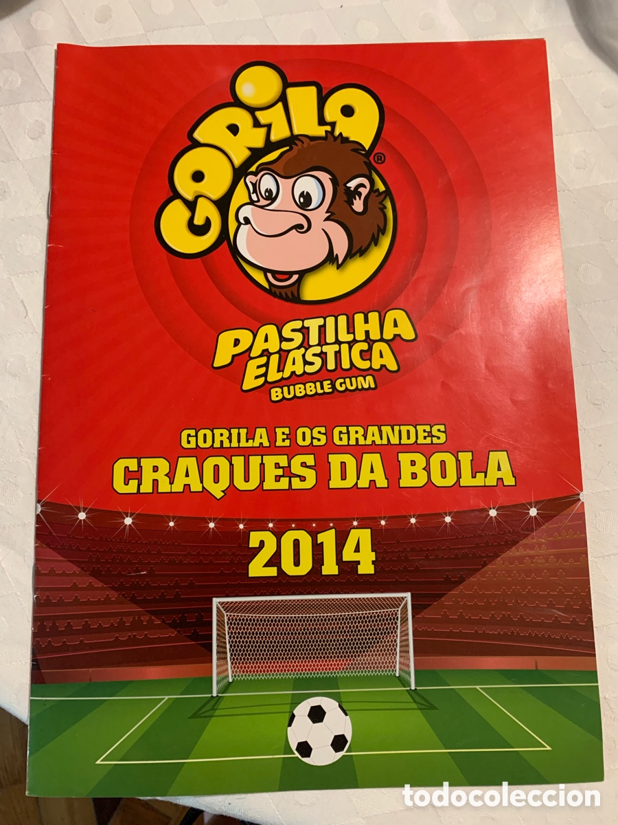 Coleccionismo &aacute;lbum: Caderneta de cromos Pastilhas Gorila